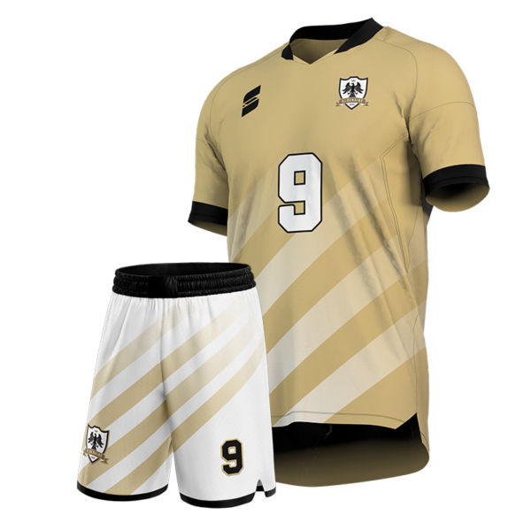 Aldenaire Soccer Uniform – Gold Design by Capra Sports