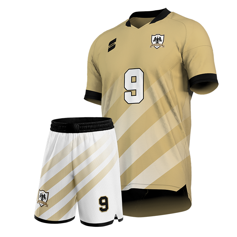 Aldenaire Soccer Uniform – Gold Design by Capra Sports